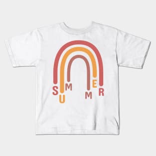 Summer Rainbow Kids T-Shirt